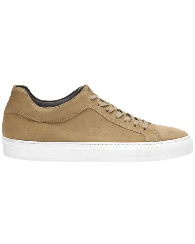 Johnston & Murphy Jared Suede Sneaker In Neutral