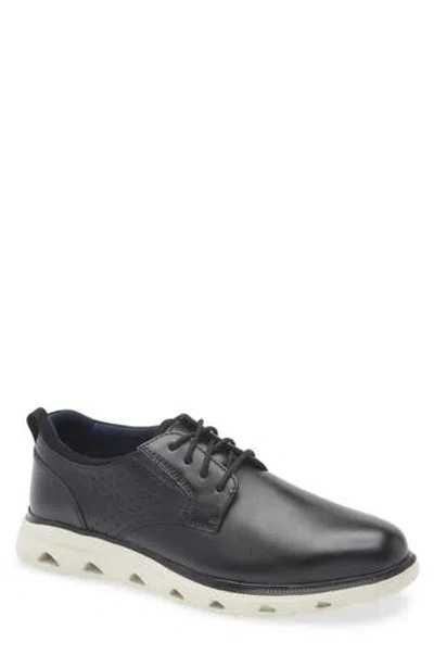 Johnston & Murphy Jenkins Plain Toe Derby In Black