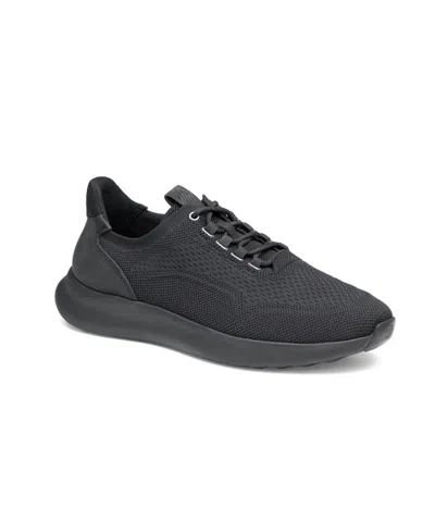 Johnston & Murphy Johnston Murphy Amherst 2.0 Lace Up Sneakers In Black Knit