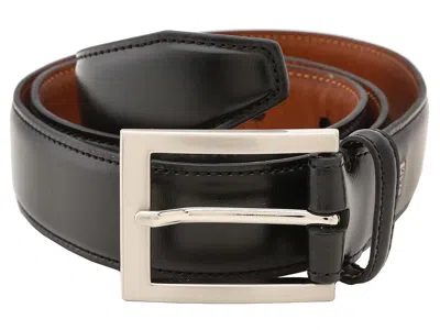 Johnston & Murphy Johnston Murphy Dress Belt Men's Belts Black: 46