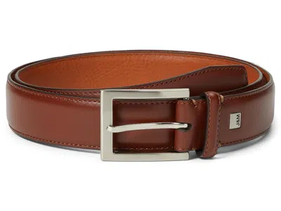 Johnston & Murphy Johnston Murphy Dress Belt Men's Belts Cognac: 46 In Brown