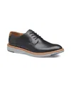 Johnston & Murphy Johnston Murphy Hodges Plain Toe Oxford Casual Lace Up Shoe In Black Full Grain