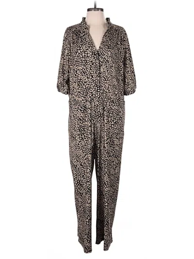Pre-owned Johnston & Murphy Jumpsuit In Brown