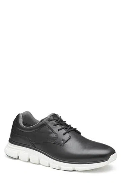 Johnston & Murphy Kasler Lug Sole Sneaker In Black