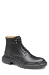 Johnston & Murphy Kelton Plain Toe Boot In Black