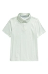 JOHNSTON & MURPHY KIDS' MICRO STRIPE POLO