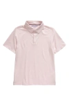 JOHNSTON & MURPHY KIDS' MICRO STRIPE POLO