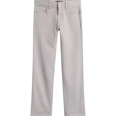 Johnston & Murphy Kids' Pima Cotton Blend Pants In Light Gray