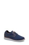 Johnston & Murphy Kids' Upton Knit Derby In Navy Knit