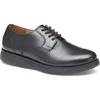 Johnston & Murphy Kids' Upton Plain Toe Derby In Black Full Grain
