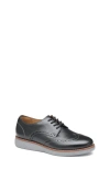 Johnston & Murphy Kids' Upton Wingtip Derby In Black Full Grain