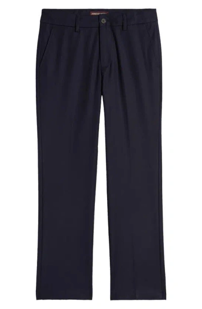 Johnston & Murphy Kids' Woven Dress Pants In Navy