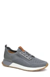 Johnston & Murphy Men's Kinnon Knit Jogger Shoes In Gray Knit