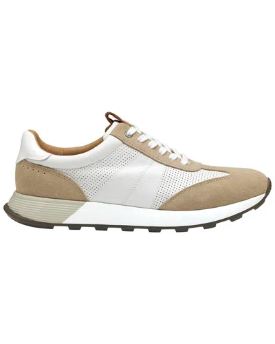 Johnston & Murphy Kinnon Leather Sneaker In Multi