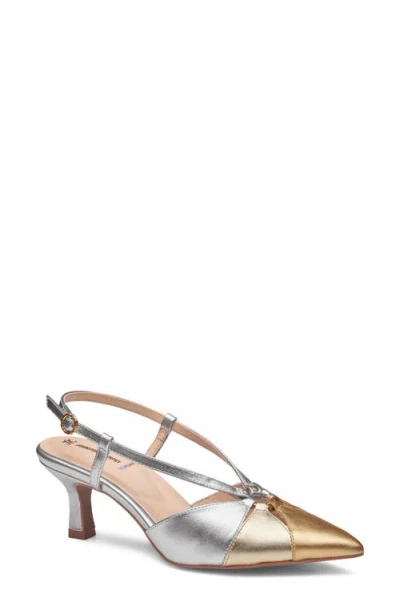 Johnston & Murphy Lindsey Ring Slingback Pump In Multi