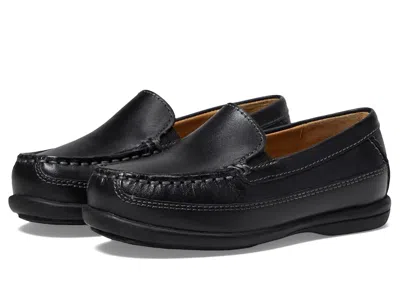 Johnston & Murphy Locklin Venetian (toddler/little Kid) Boy's Shoes Black : 12 Little Kid M, Leather