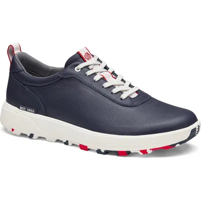 Johnston & Murphy Lucas Waterproof U-throat Sneaker In Blue