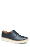 Johnston & Murphy Mcguffey 2 175th Plain Toe Derby In Navy Oiled American Full Grain