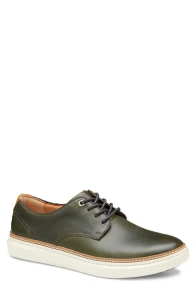 Johnston & Murphy Mcguffey 2 175th Plain Toe Derby In Olive Oiled Full Grain