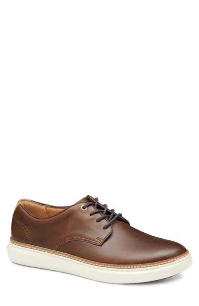 Johnston & Murphy Mcguffey 2 175th Plain Toe Derby In Tan Oiled American Full Grain