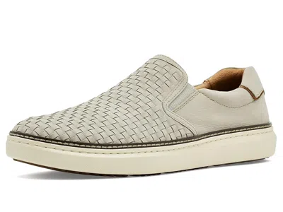 Johnston & Murphy Mcguffey 2 Woven Slip-on In White