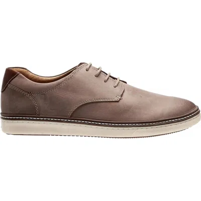 Johnston & Murphy Mcguffey Plain Toe Gray Oiled Full Grain 20-6669 Men's
