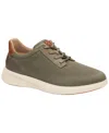 Johnston & Murphy Ackerson Knit Plain Toe Sneaker In Brown