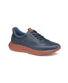 Johnston & Murphy Amherst 2.0 U-throat Leather Sneaker In Blue