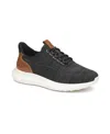 Johnston & Murphy Amherst 2.0 Knit Plain Toe Sneaker In Black
