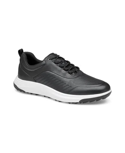 Johnston & Murphy Men's Amherst Gl1 Luxe Hybrid Sneakers In Black