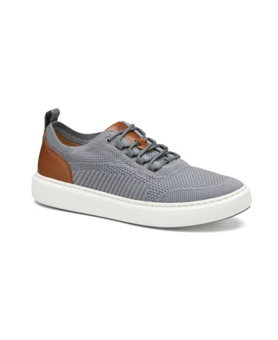 Johnston & Murphy Men's Anders Knit U-throat Sneaker In Gray Knit