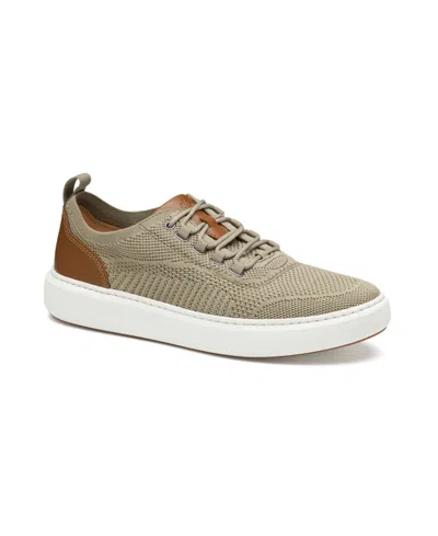 Johnston & Murphy Men's Anders Knit U-throat Sneaker In Taupe Knit
