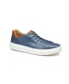 Johnston & Murphy Men's Anders Lace-to-toe Sneakers In Navy Full Grain