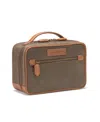 Johnston & Murphy Men's Antique Travel Kit In Brown