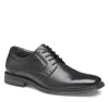 Johnston & Murphy Men's Ardmore Black Leather Lace Up Oxford Dress Shoe In Black