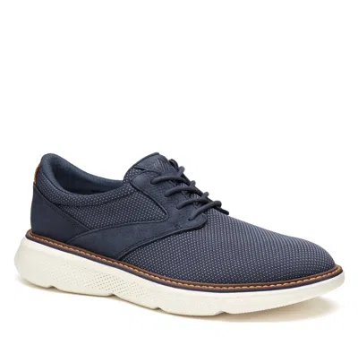 Johnston & Murphy Men's Colson Knit Plain Toe Lace-up Dress Casual Shoe In Multi