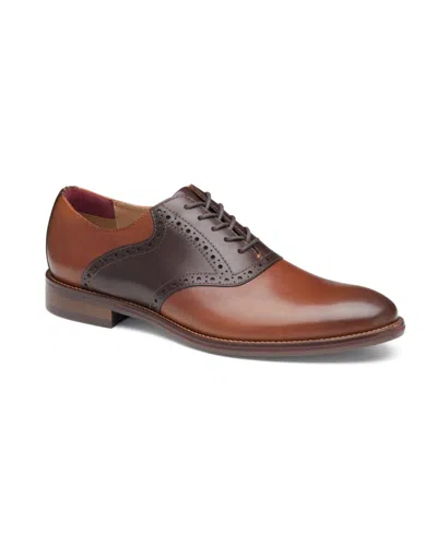 Johnston & Murphy Men's Conard 2.0 Saddle Dress Shoes In Tan