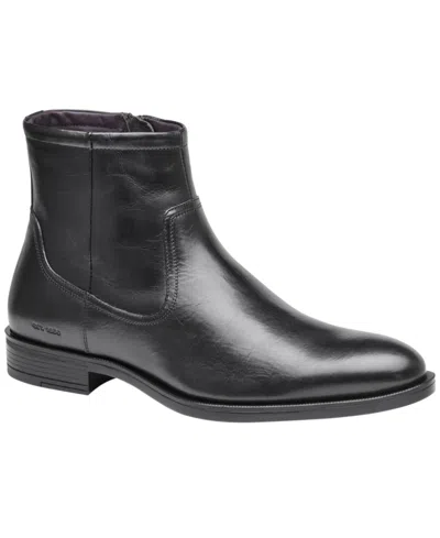 Johnston & Murphy Men's Conlin Inside Zip Boots In Black
