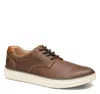 Johnston & Murphy Men's Culling 2 Plain Toe Dress Casual Sneaker Shoe In Brown