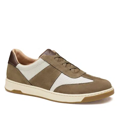 Johnston & Murphy Men's Dagen Perfed T-toe Lace Up Sneaker Shoe In Multi
