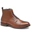 Johnston & Murphy Men's Durham Lace-up Boots In Brown