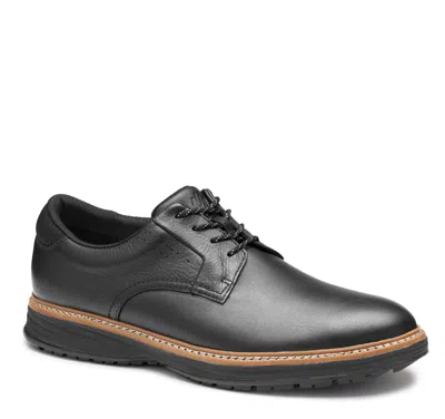 Johnston & Murphy Men's Hodges Gl1 Luxe Hybrid Lace-up Dress Casual Shoe In Black