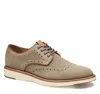 Johnston & Murphy Mens Upton Knit Wingtip Dress Casual Shoe In Red