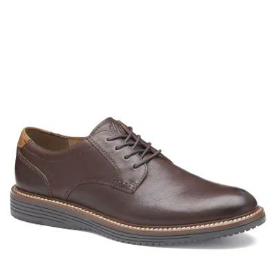 Johnston & Murphy Men's Hodges Plain Toe Shoe In Brown