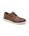 Johnston & Murphy Men's Milson Wingtip Dress Shoes In Tan Oiled Full Grain