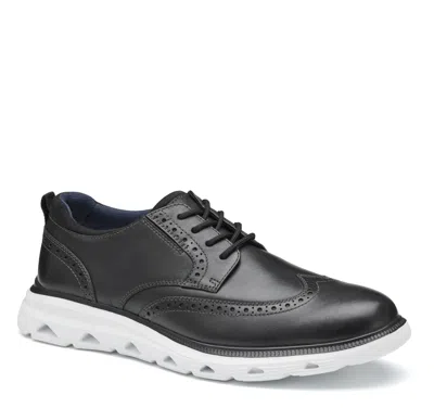 Johnston & Murphy Men's Jenkins Wingtip Shoe In Black