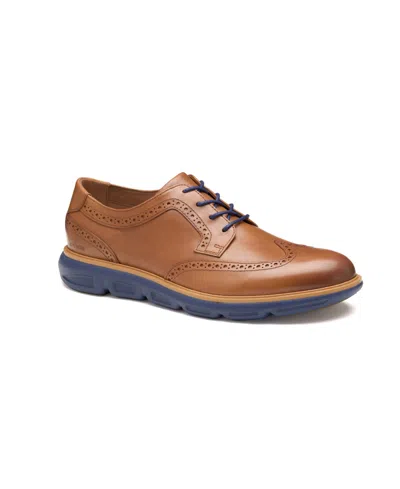 Johnston & Murphy Men's Larkin Wingtip Shoe In Brown