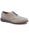 Johnston & Murphy Larkin Wingtip Derby In Gray