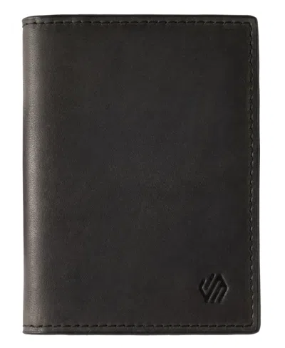 Johnston & Murphy Men's Leather Bifold Wallet In Black