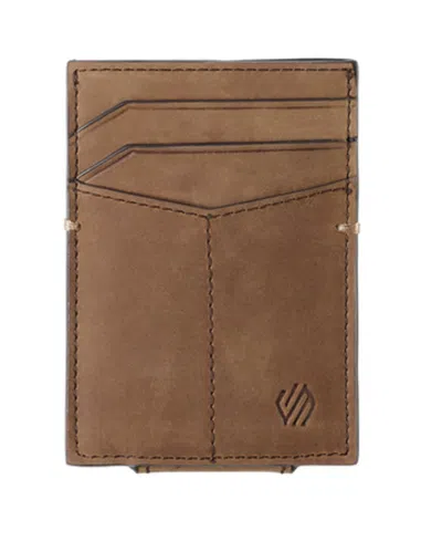 Johnston & Murphy Men's Magnetic Front Pocket Wallet In Brown